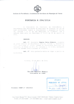 portaria n&ordm; 094/2014