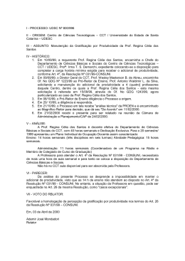 Parecer 004/2000 - CONSUNI - Homologa decisão do reitor