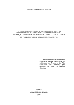 EDUARDO RIBEIRO DOS SANTOS AN&Aacute;LISE FLOR&Iacute;STICA E