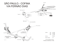 SÃO PAULO - COFINA VIA FERNÃO DIAS