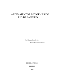 ALDEAMENTOS IND&Iacute;GENAS DO RIO DE JANEIRO
