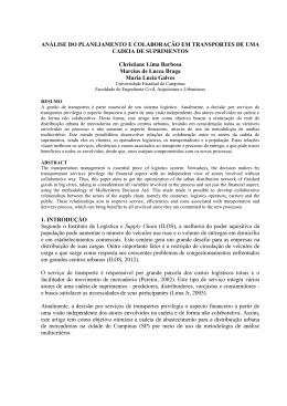 AN&Aacute;LISE DO PLANEJAMENTO E COLABORA&Ccedil;&Atilde;O EM
