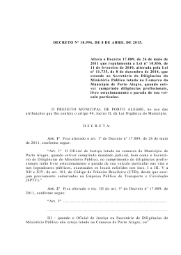 Decreto 18996 - Prefeitura Municipal de Porto Alegre