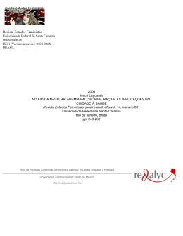 Revista Estudos Feministas . No fio da navalha: anemia