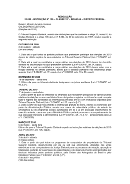 RESOLU&Ccedil;&Atilde;O 23.089 - INSTRU&Ccedil;&Atilde;O N&ordm; 126 &ndash; CLASSE 19&ordf;