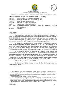 habeas corpus n&ordm; 5938 / ce (0001482-79.2015.4.05.0000)