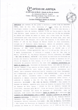 1&deg; oFiclo DE JUSTI&Ccedil;A