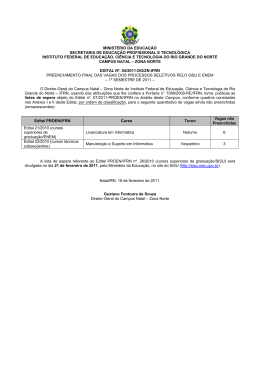 EDITAL DE LISTA DE ESPERA_Edital 04_2011 DGZN