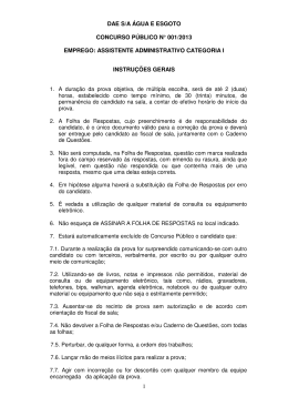 Prova Objetiva