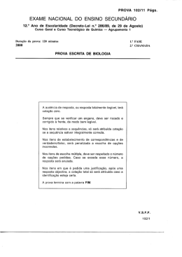 EXAME NACIONAL DO ENSINO SECUND&Aacute;RIO