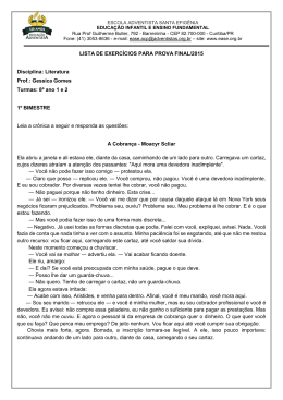 8º ano - Educação Adventista