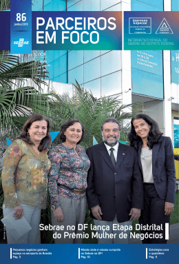 Sebrae no DF lança Etapa Distrital do Prêmio Mulher de Negócios