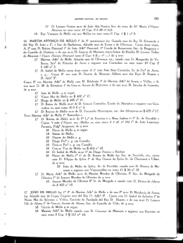 ARvoRE GENEAL. DE soUzAs 285 17 D. Leonor