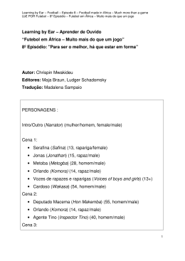 Para ser o melhor, h&aacute; que estar em forma