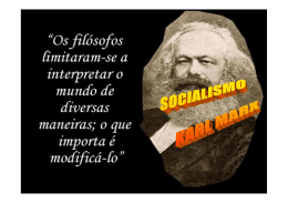socialismo - Sagrado Rede de Educação