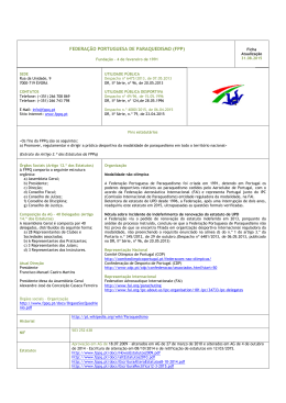 federação portuguesa de paraquedismo (fpp)