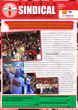 Alerta maio 2015