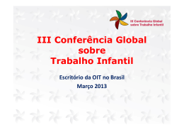 III Conferência Global sobre Trabalho Infantil