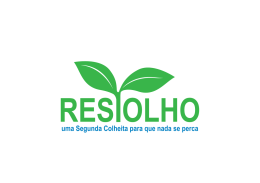 uma Segunda Colheita para que nada se perca