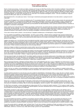 REVISTA ÂMBITO JURÍDICO ® A boa notícia que nada muda