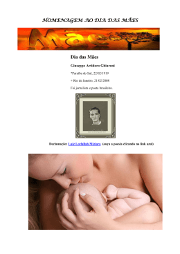 Artigo 351 - Homenagem ao Dia das M&atilde;es