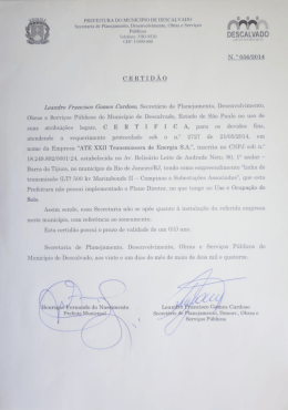 declara&ccedil;&atilde;o