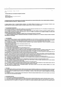 Processo Seletivo para contratação de