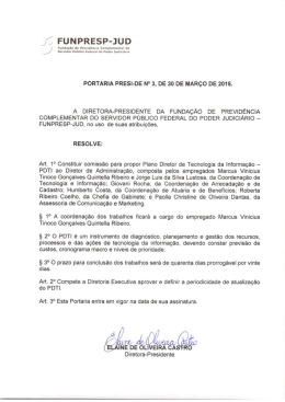 Portaria n&ordm; 3/2015