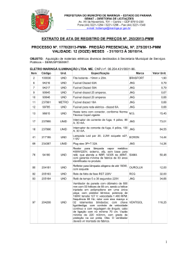 Extrato de Ata de RP n&ordm; 253/13
