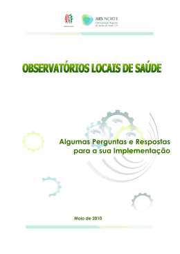 Algumas Perguntas e Respostas para a sua