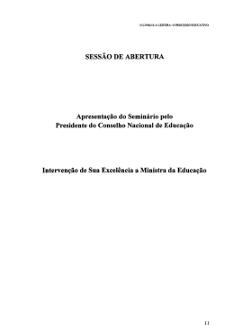 5 - Sess&atilde;o de Abertura - Conselho Nacional de Educa&ccedil;&atilde;o