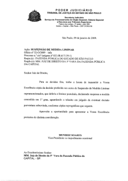 PODER JUDICIÁRIO