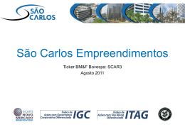 S&atilde;o Carlos Empreendimentos
