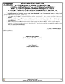 Edital 117 2014 Homologacao Preliminar Inscricoes