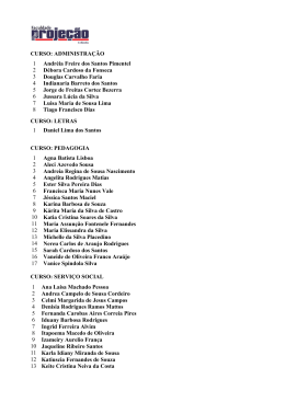 CURSO: ADMINISTRAÇÃO 1 Andréia Freire dos Santos Pimentel 2