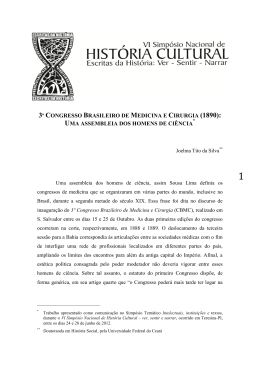 3&ordm; congresso brasileiro de medicina e cirurgia