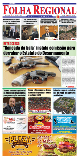 &ldquo;Bancada da bala&rdquo; instala comiss&atilde;o para derrubar