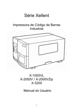 Manual do Usuário da Impressora X