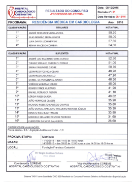 Hospn-AL Data: 0811212015 _ ) CARUOIDG|CO RESULTADO DO