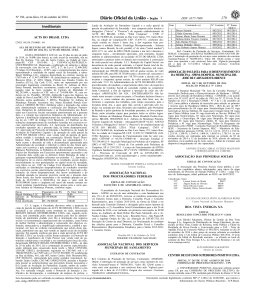 resultado da prova escrita e convoca&ccedil;&atilde;o para o taf d.o.u