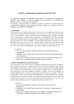 ESCALA COGNITIVA (SCOPA &ndash; Cog) - scopa