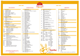 SALGADOS BEBIDAS SANDU&Iacute;CHES - DELI&middot;43