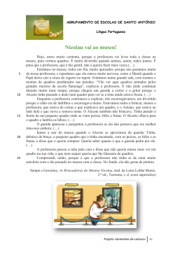 Nicolau vai ao museu!