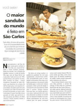 Kappa - O maior sanduba do mundo é feito em São Carlos