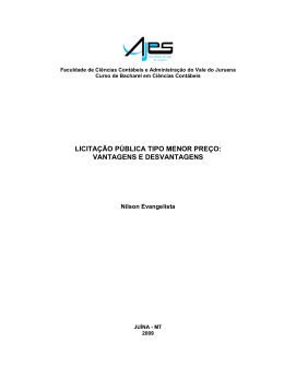 licita&ccedil;&atilde;o p&uacute;blica tipo menor pre&ccedil;o: vantagens e