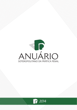 anu&aacute;rio soteropolitano da pr&aacute;tica penal