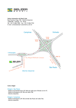 Mapa em PDF - Selzer Automotiva