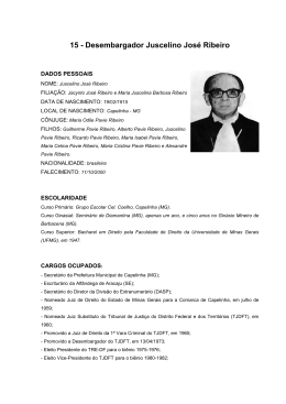 Desembargador Juscelino Jos&eacute; Ribeiro