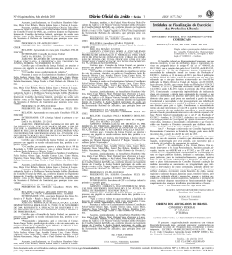 99 1 Entidades de Fiscaliza&ccedil;&atilde;o do Exerc&iacute;cio das Profiss&otilde;es Liberais