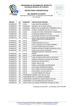 RN - Sociedade Brasileira de Pediatria